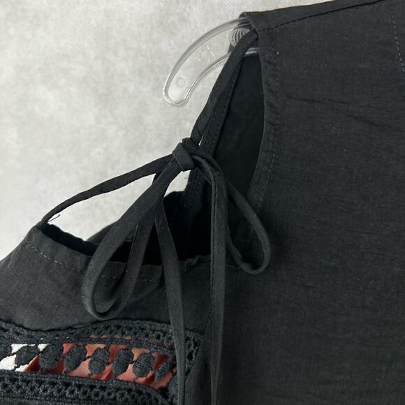 Off the Shoulder Black Lace Top - Picture 5 of 10